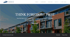Desktop Screenshot of foremost-financial.com